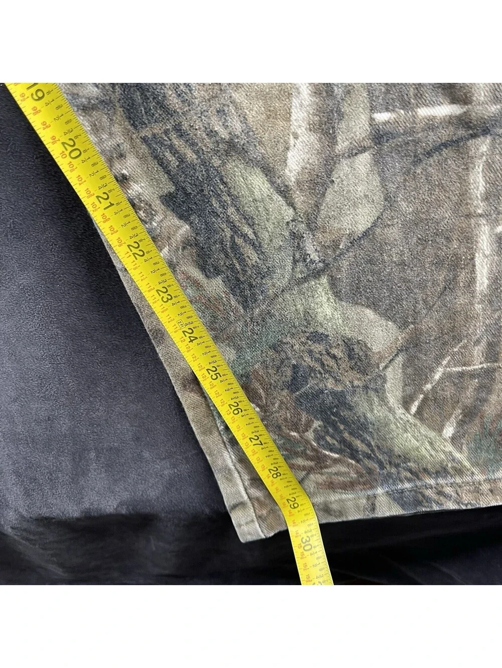 VTG Wrangler Pro Gear Realtree Camo Carpenter Pants Men 38x32 Hunting USA